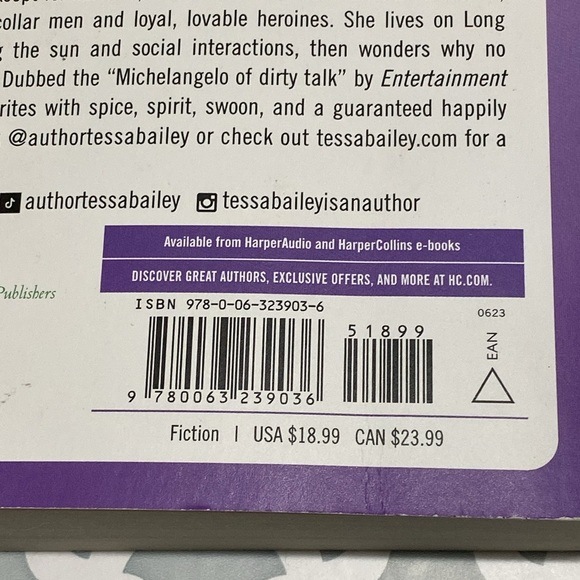 Unfortunately Yours by Tessa Bailey - Adult Romance Paperback Book - Picture 5 of 7